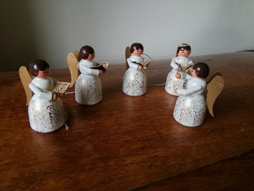 Vintage holz engel orchester - vintage,