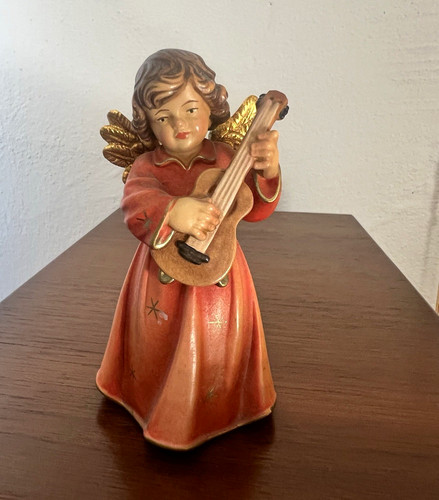 Engelfigur mit instrument aus - mit,
