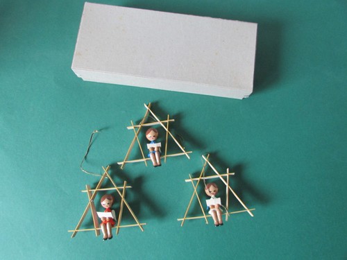 Alte kleine engel holzkunst - alte,