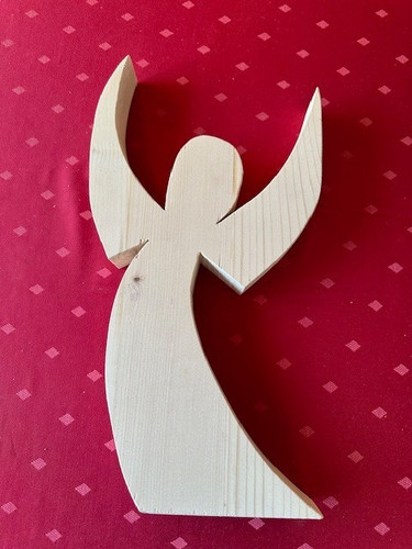 Engel aus holz höhe - 38, cm